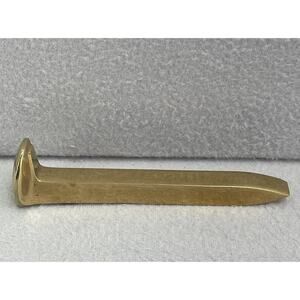 VTG Railroad Spike 6” Metal Paperweight Rustic Industrial Steampunk Office Decor